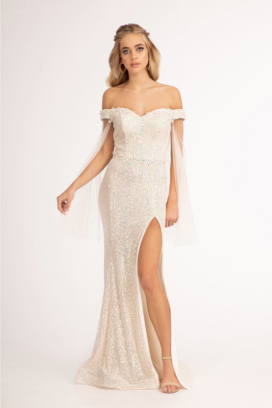Sequin Mermaid Dress by Elizabeth KGL3054