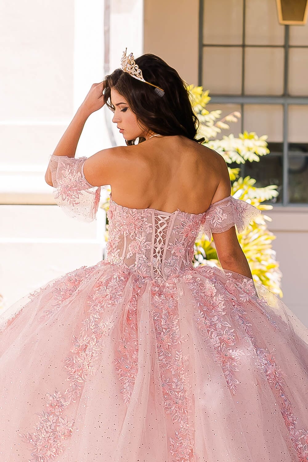 Embroidered Sweetheart Ball Gown by Bella Princess PQ1026