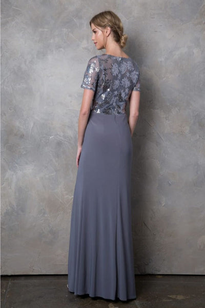 Eva USA 3439 Sequin Mother of the Bride Dress