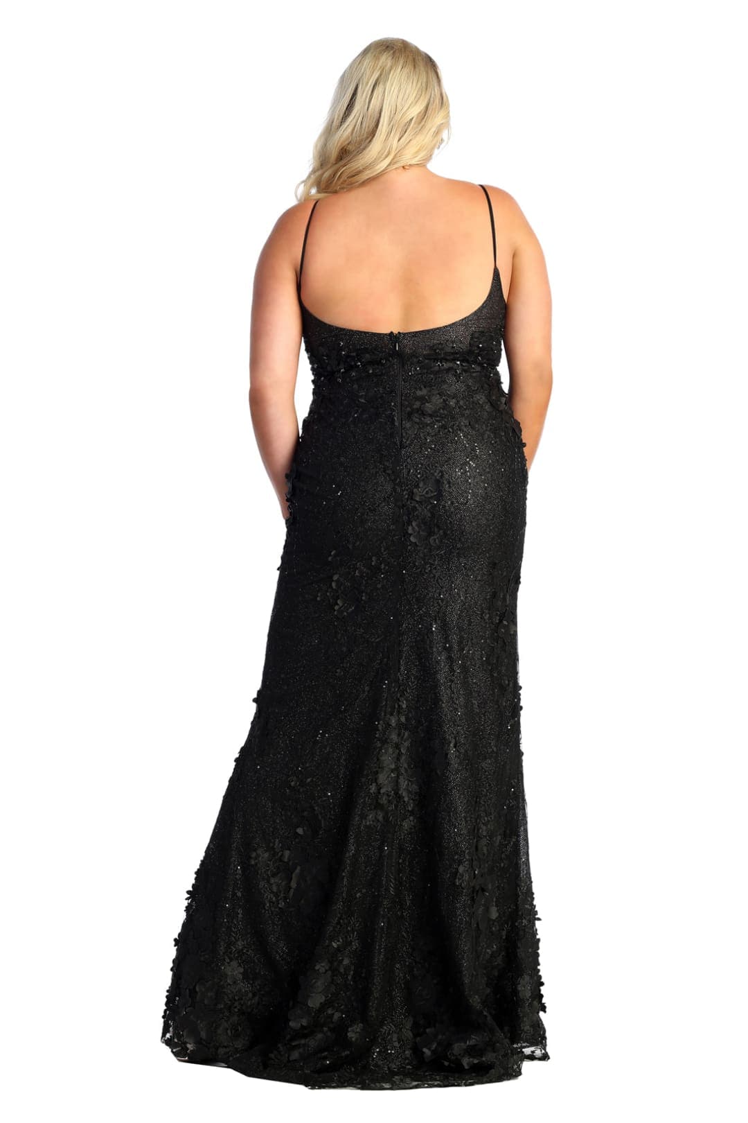 Plus Size Long Evening Gown Maxi Formal Dress for Women By Royal Queen RQ7932