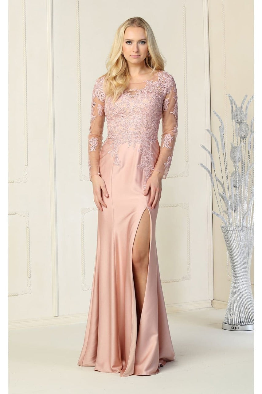 Evening Gown Long Sleeve