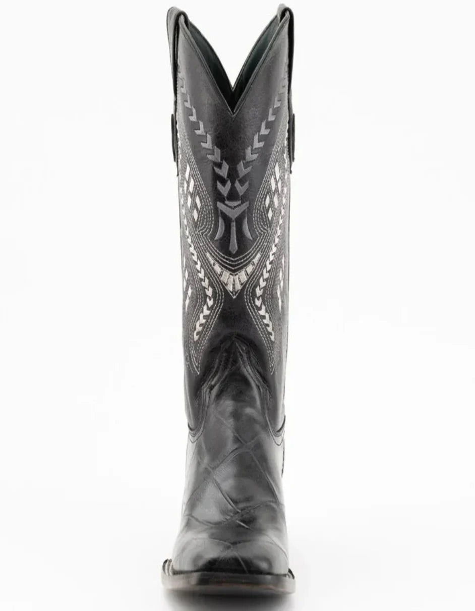 Ferrini Jesse Print Alligator Boots Black