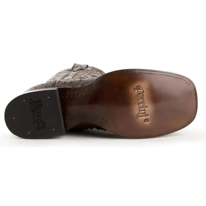 Ferrini Colt Full Quill Ostrich Square Toe Boots