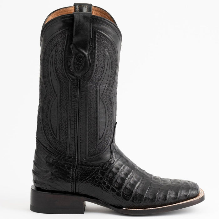 Ferrini Dakota Black Caiman Western Boots