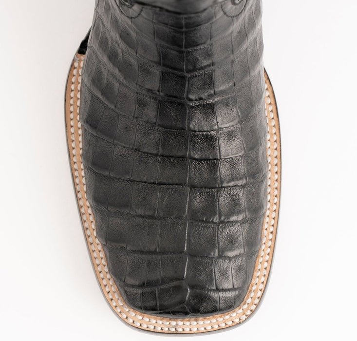 Ferrini Dakota Black Caiman Western Boots