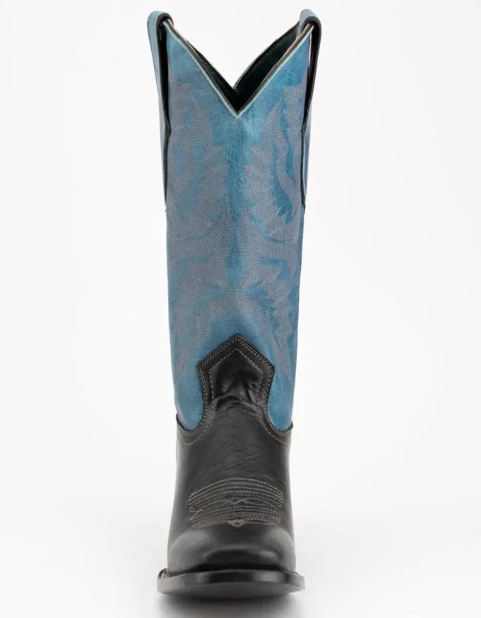 Ferrini Men's Gunner Black Leather Boots