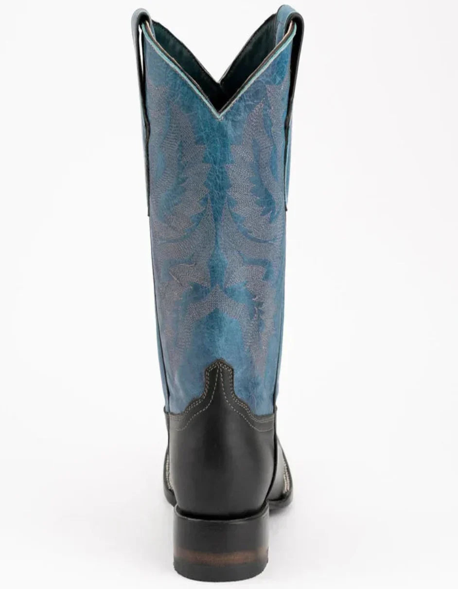 Ferrini Men's Gunner Black Leather Boots