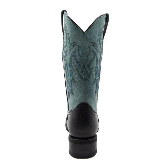 Ferrini Maverick Black Leather Boots for Men