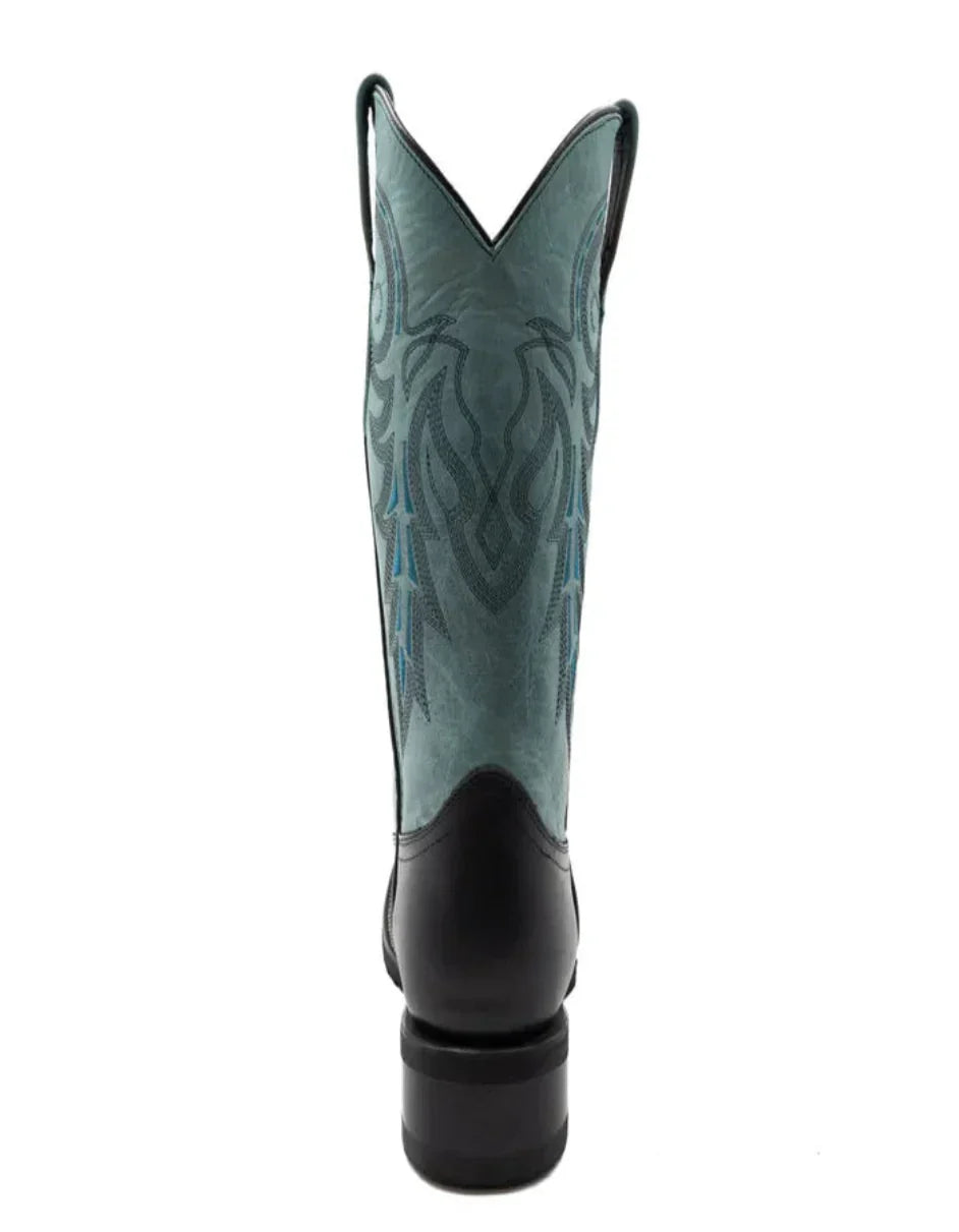 Ferrini Maverick Black Leather Boots for Men