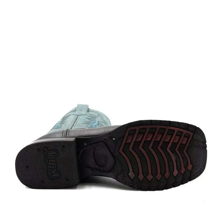 Ferrini Maverick Black Leather Boots for Men