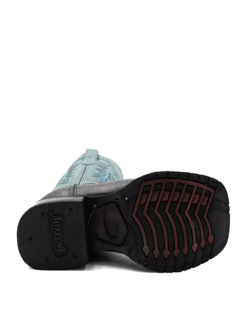 Ferrini Maverick Black Leather Boots for Men