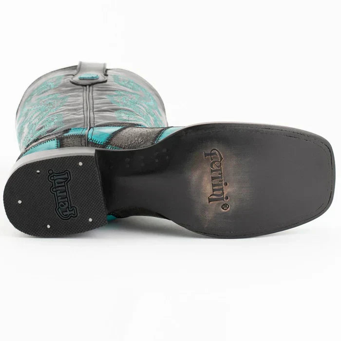 Ferrini Men's Patchwork Square Toe Boots