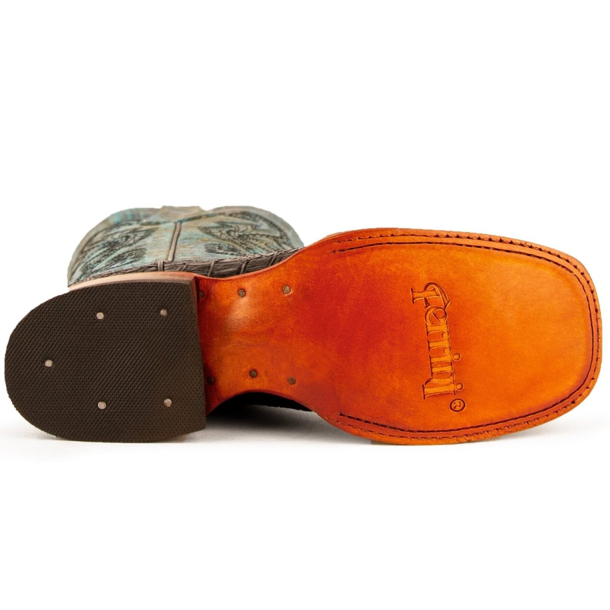 Ferrini Women's Stampede Crocodile Print Boots