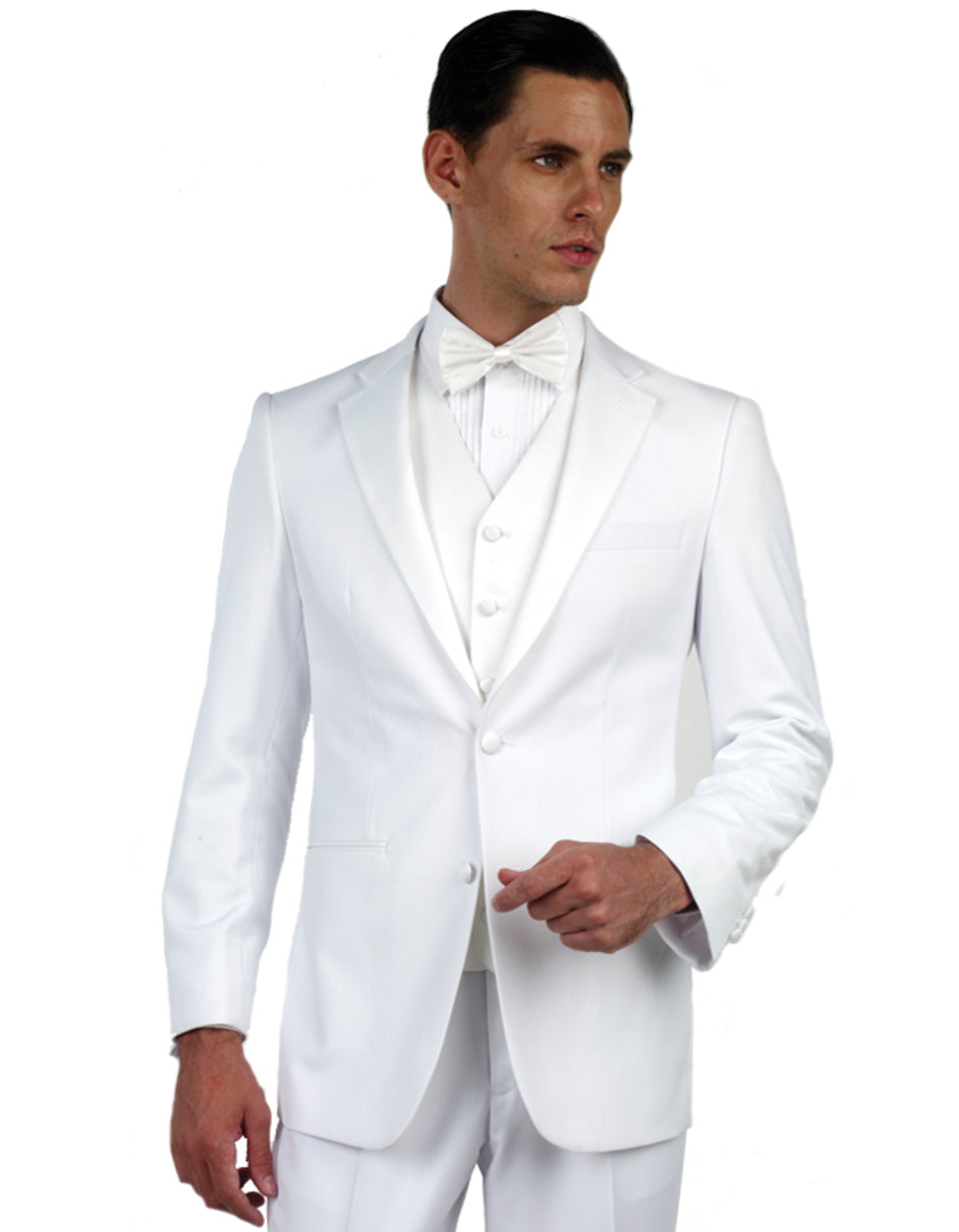 Mens Vested Slim Fit Prom Tuxedo