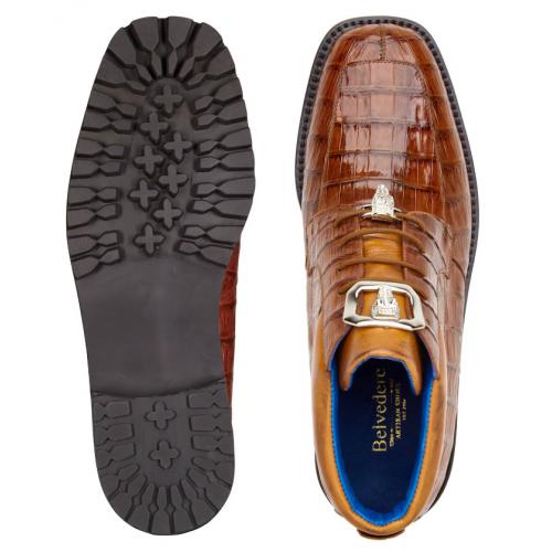 Belvedere Gallardo Crocodile Ankle Boots