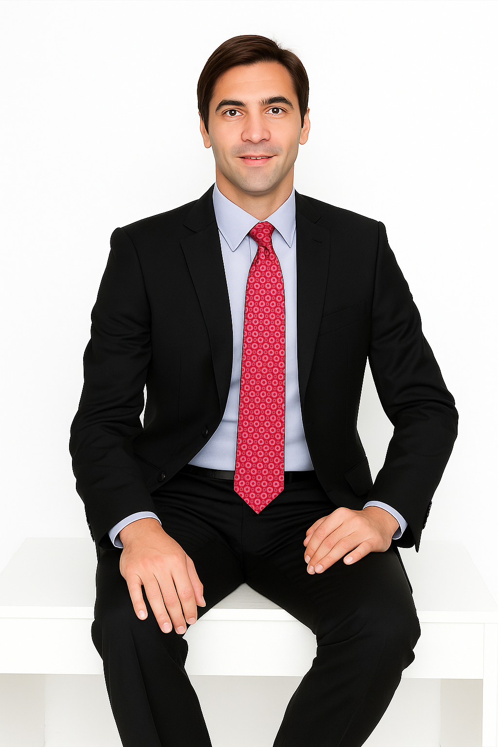 Giorgio Fiorelli Suit Men's Solid Black Suit