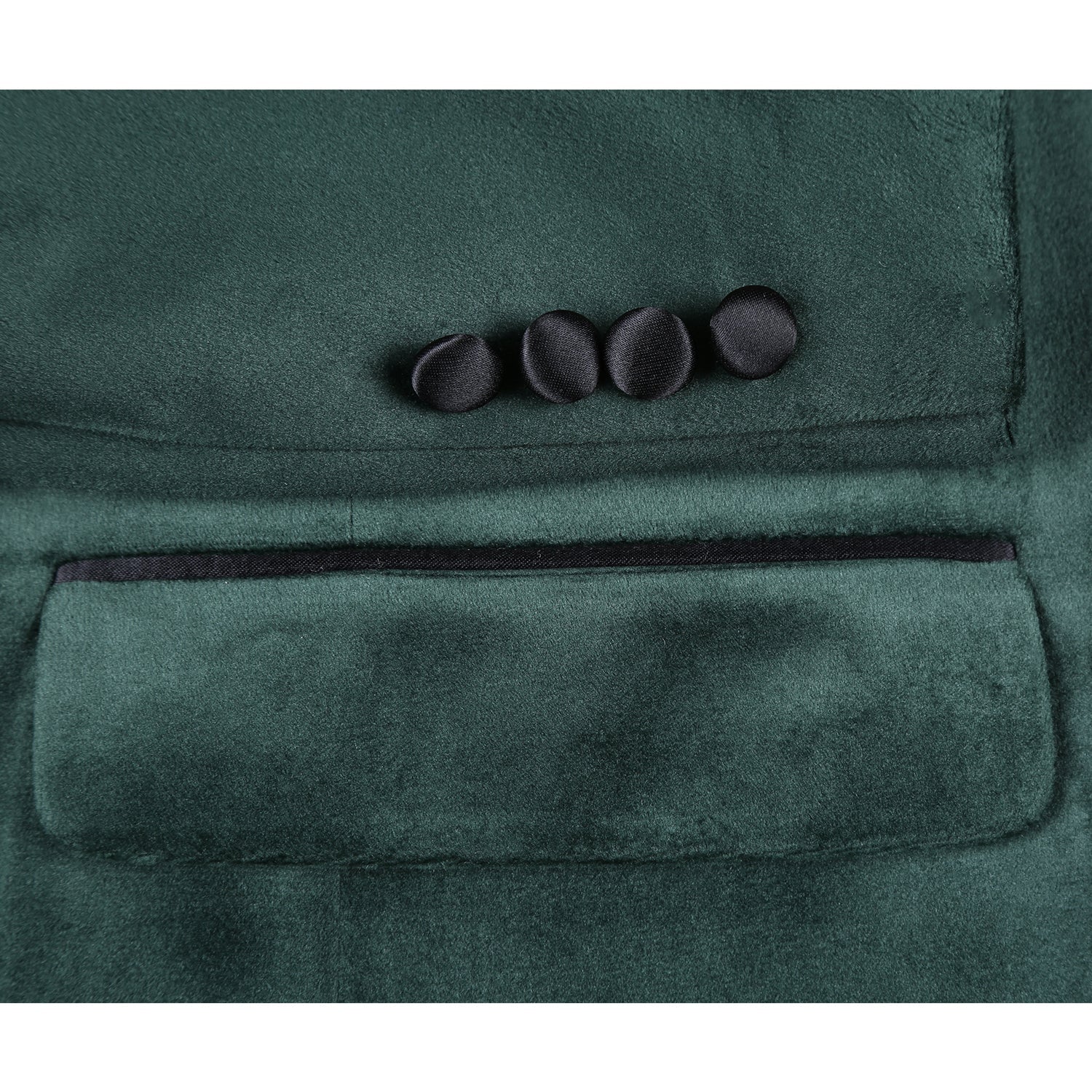 Men's Slim Fit Stretch Green Tuxedo Blazer