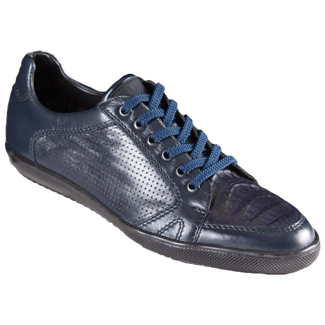 Sneaker de Caiman Panza in Azul Marino