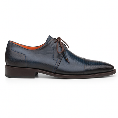 Lizard Skin Tassel Derby by Mezlan