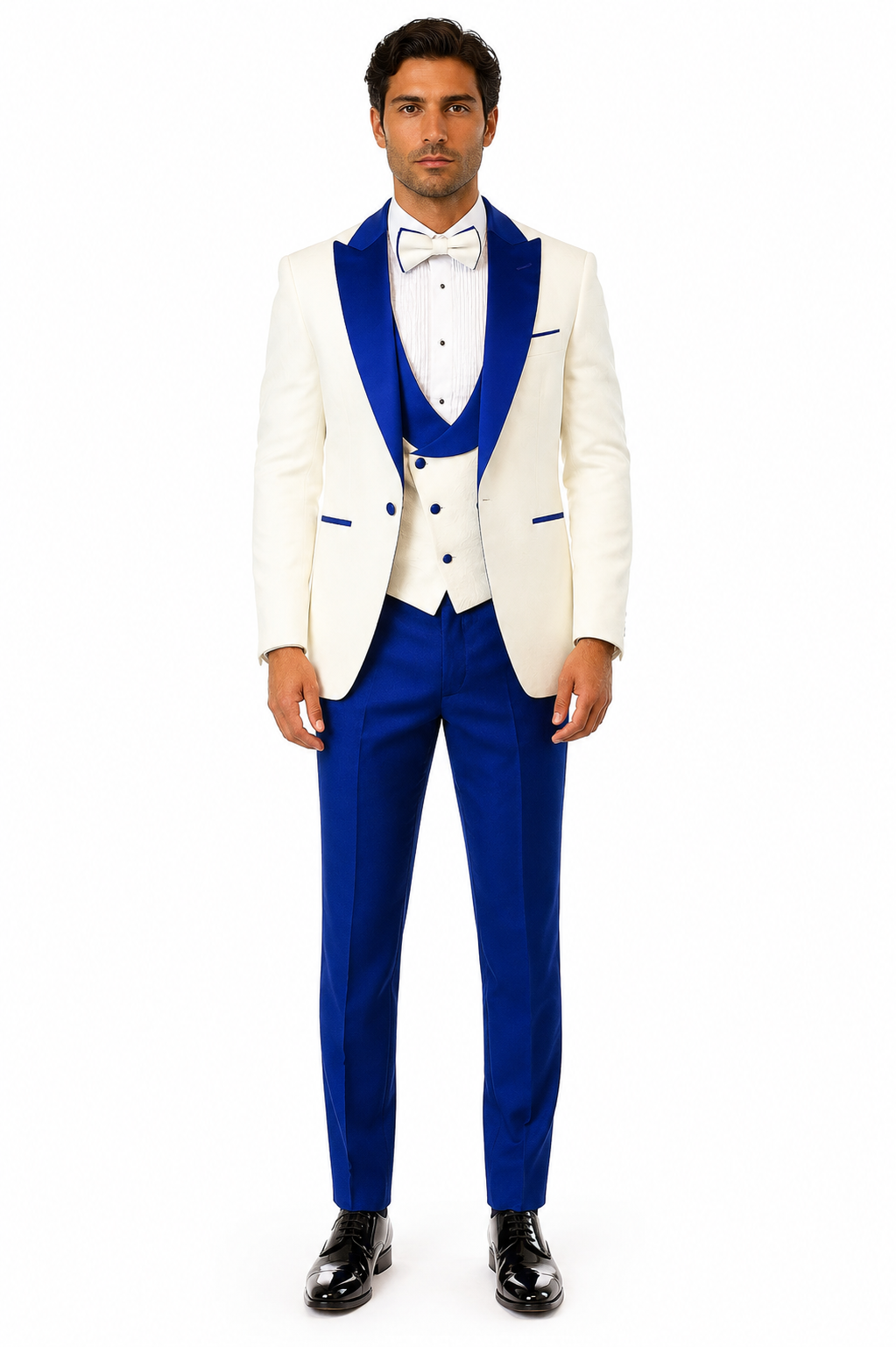 Paisley Peak Lapel Tuxedo Jacket Set