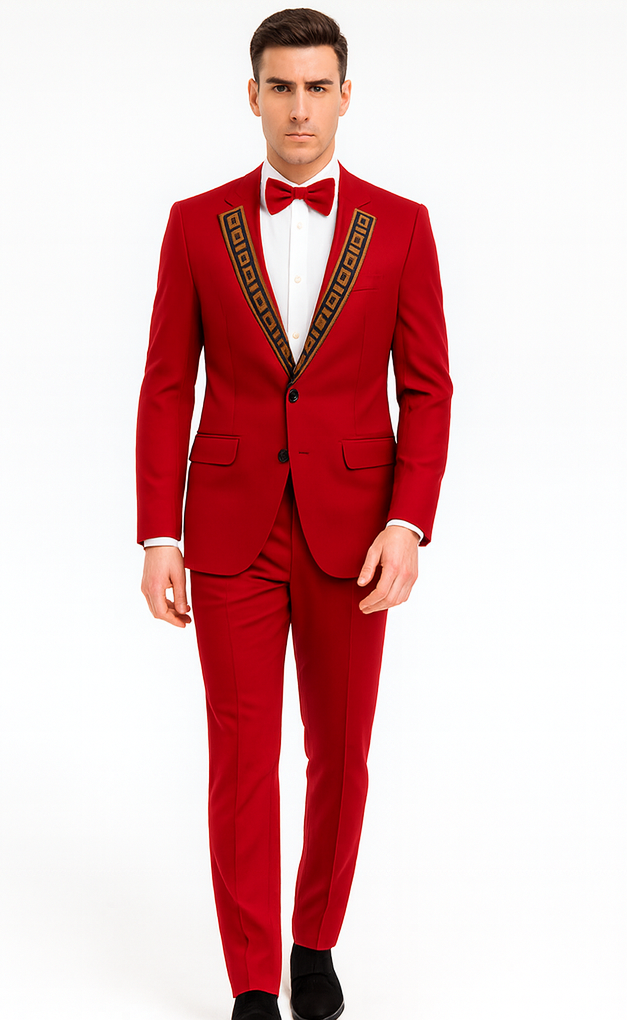 Holiday Blazer - Christmas Sport Coat - Red Blazer