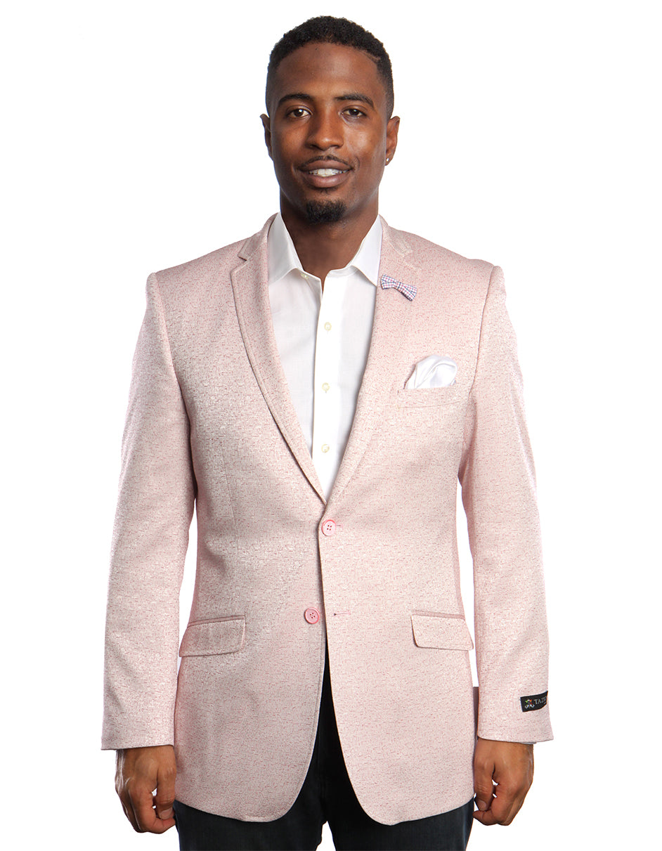 Mens Shiny Pink Sparkle Blazer by Empire