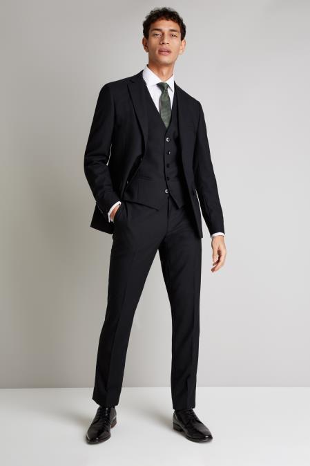 MensFully Lined Jacket Black