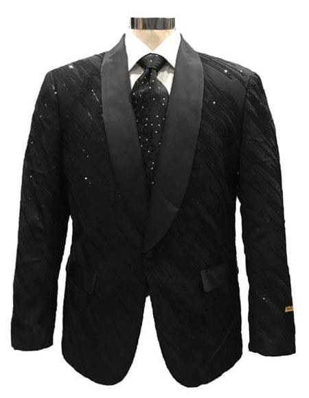 Men's Black Cheap Priced Designer Fashion Dress Casual Blazer On Sale One Button Blazer
