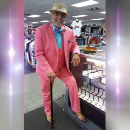 Men's Peak Lapel Pink Suit