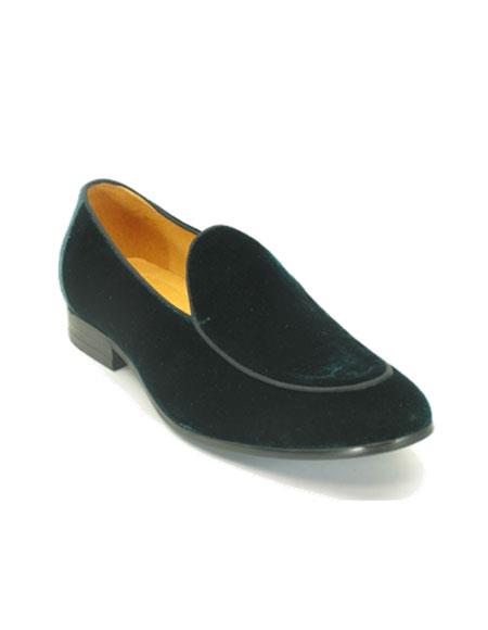 Men's Carrucci Lace Up Shoe Emerald