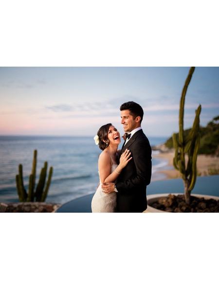 Men's Beach Wedding Attire Suit Menswear Black $199