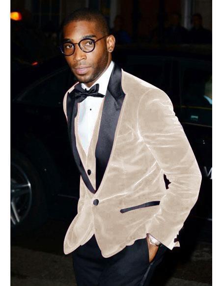 Men's Ivory One Chest Pocket Two Button Cheap Priced Designer Fashion Dress Casual Blazer On Sale Blazer