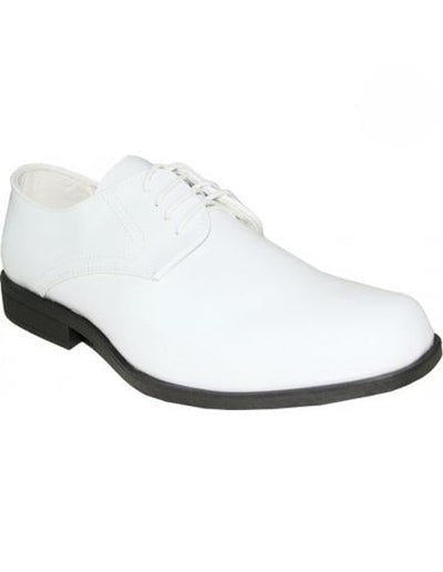 Men's White Shoe Lace Up