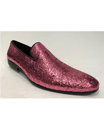 Men's Cap Toe Burgundy Shoes
