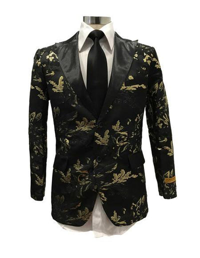 Men's Peak Label Black