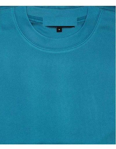 Mock Neck Shirts For Men Turquoise