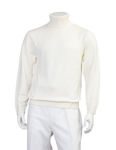 Big And Tall Sweater Knitted Sweater set White
