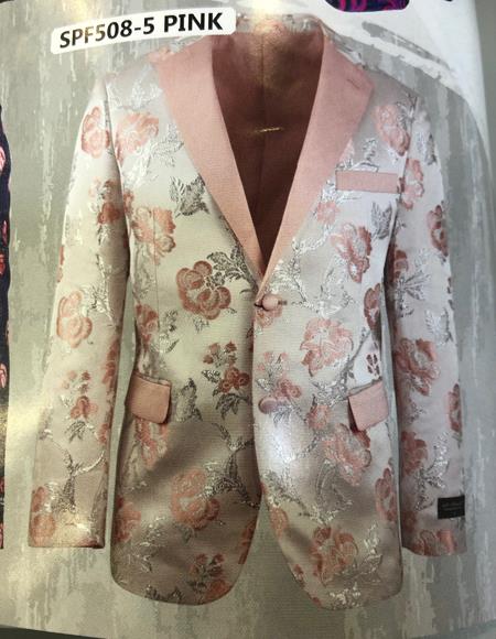 Single Breasted Men's Blazer