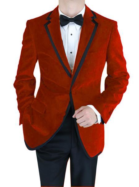 Velour Men's blazer Jacket  Men's Brown Dancing Jacket Formal or Casual Soft Cotton