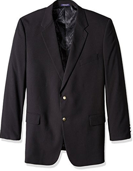 Portly Navy Blazer Executive Fit Suit - Mens Portly Suit main image 0