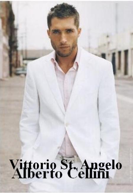 Cheap Plus Size Suits For Men - Big and Tall Suit For Big Guys White