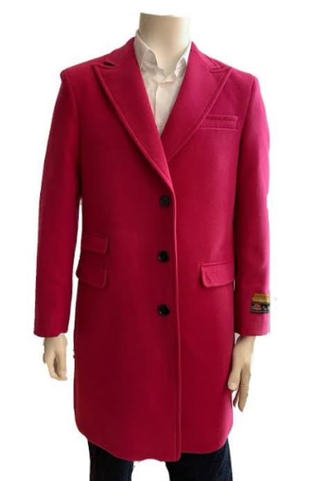 Men's Overcoat - Three Quarter Car coat + Black and White main image 0