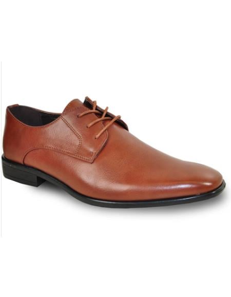 Men's Wide Width Dress Shoe Brown