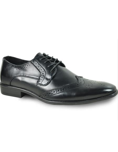 Men's Wide Width Dress Shoe Black