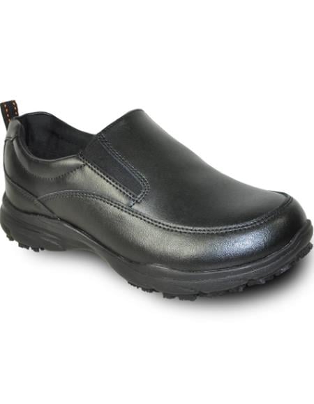 Men's Wide Width Dress Shoe Black