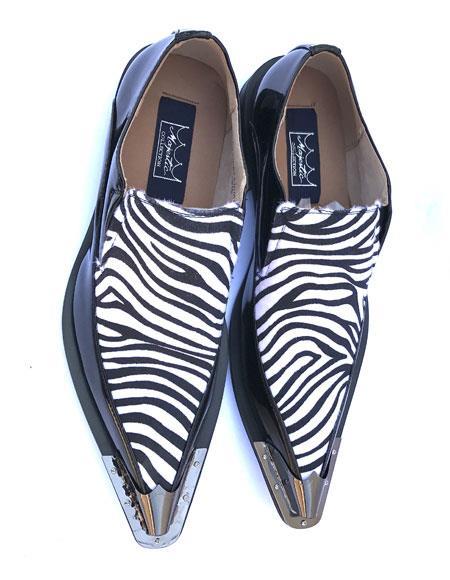 Belvedere 1920s Brown & White Mobster Spectator Dress Shoes