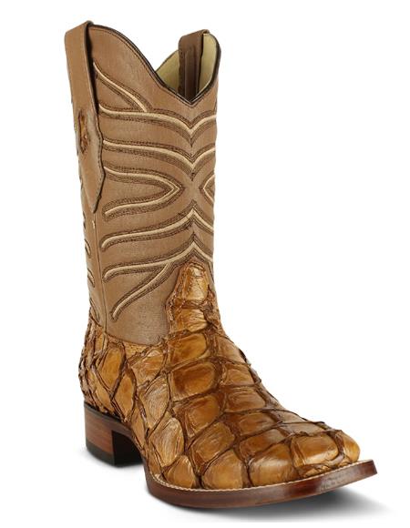 Botas De Pescado Mens Los Altos Pirarucu Boot Oryx Glossy