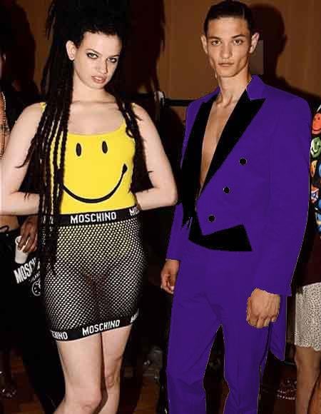 Dark Purple Victorian Tuxedo