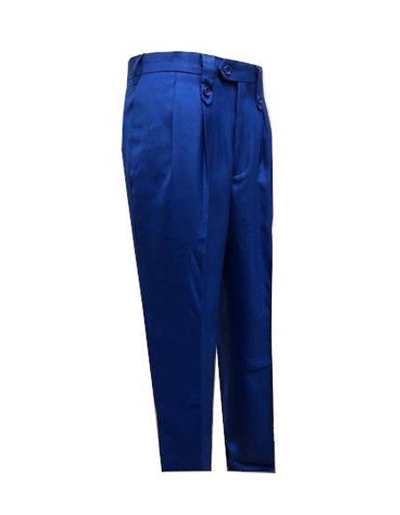 Mens French Blue Dress Pants