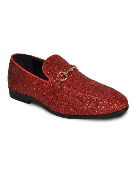 Men's Size 16 Dress Shoes Red Shoe US 8.5 Standard/D/ Medium / Eu:41-42